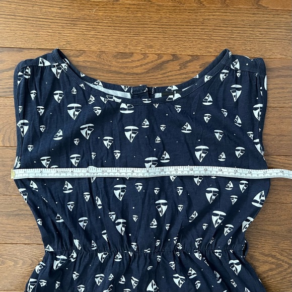 /Twik/ Sleeveless sail boat navy design dress - Picture 6 of 8
